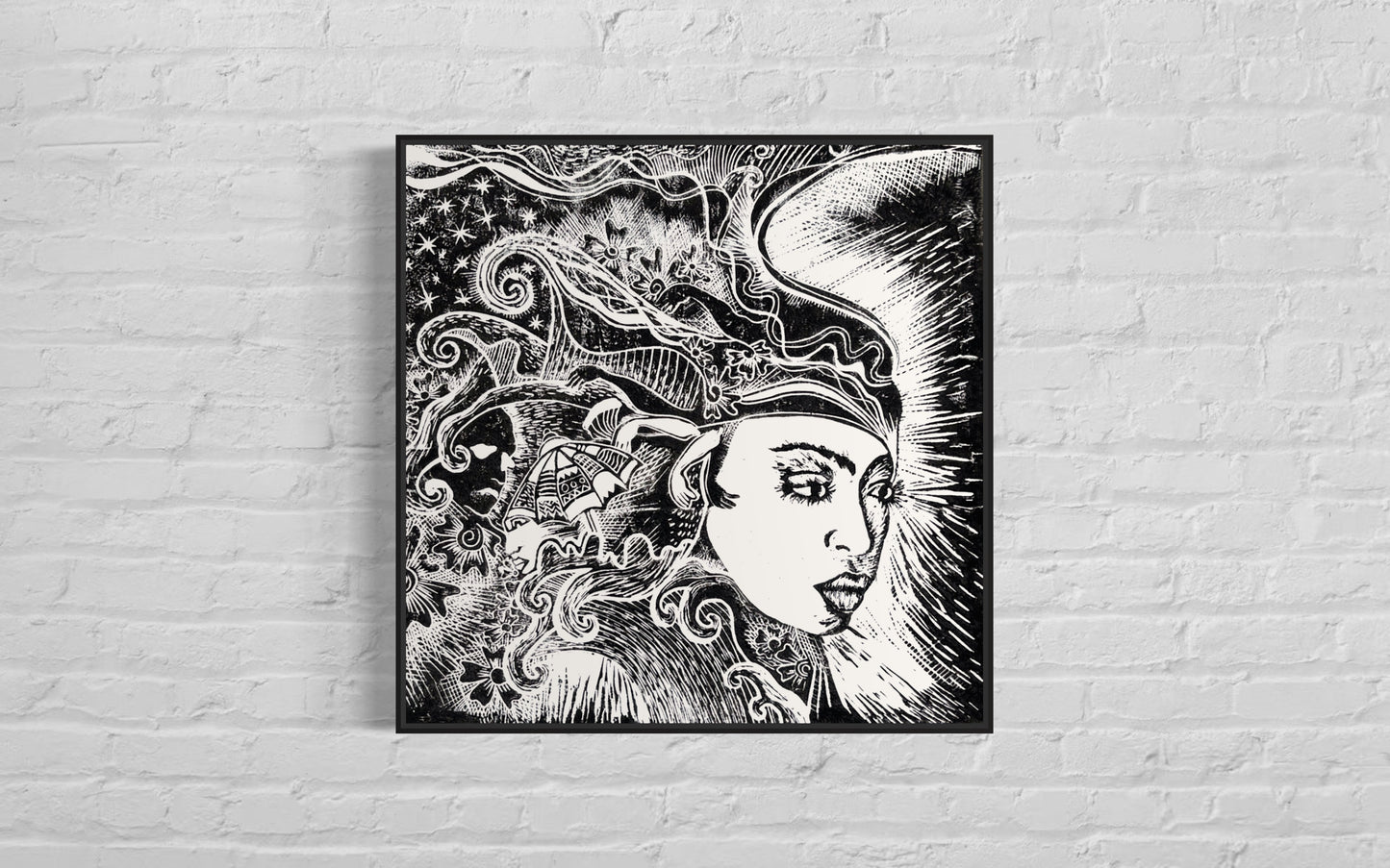 The Dream linoprint