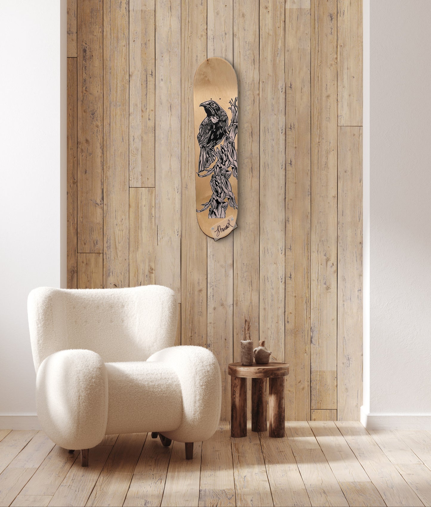 Tui Skateboard Art