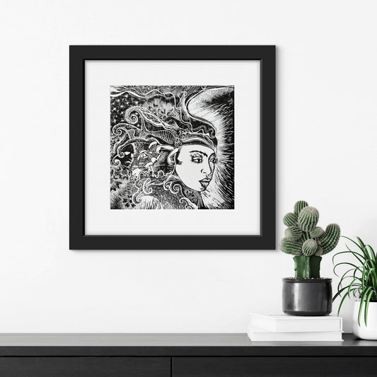 The Dream linoprint